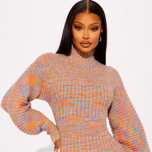 Serena sweater Midi dress